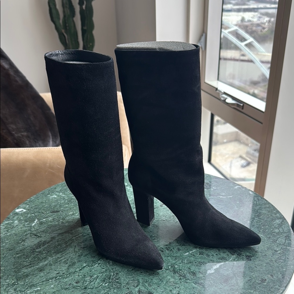 AQUAZZURA suede boot